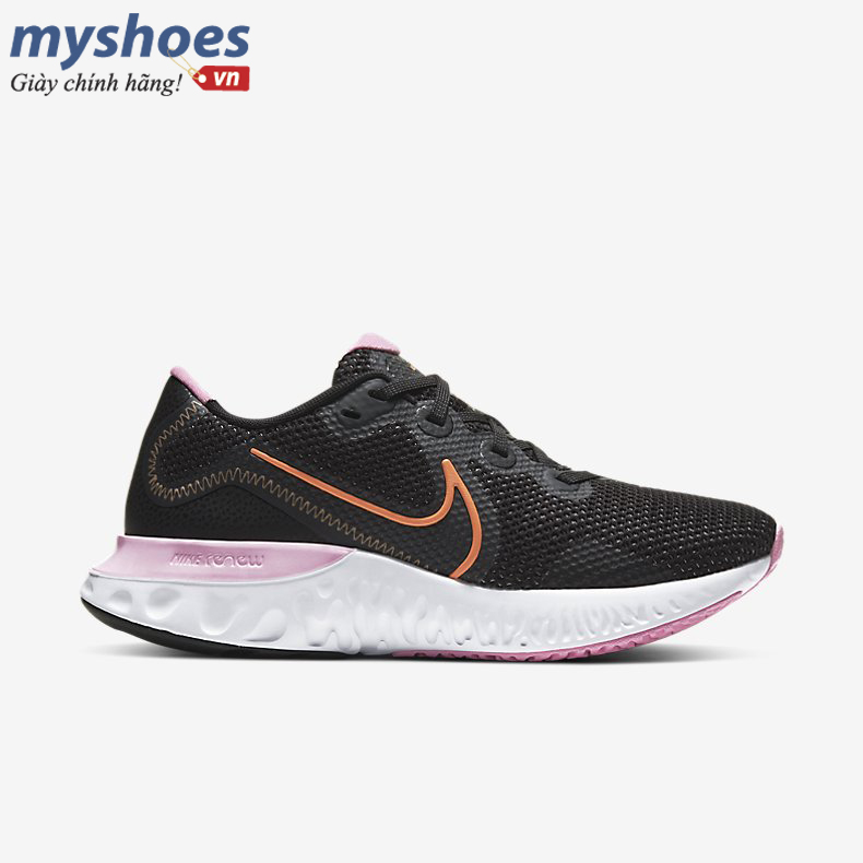 Giày Nike Renew Run Nữ - Đen Hồng